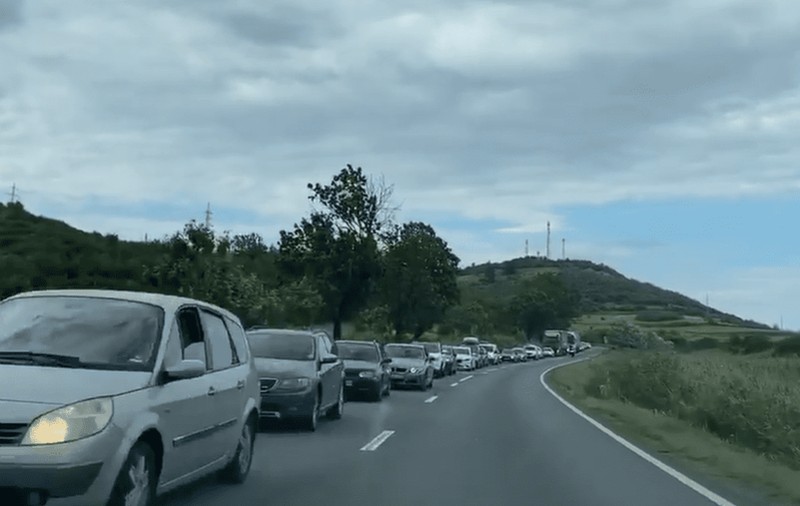 Aglomerație pe Valea Prahovei, pe ambele sensuri ale DN 1.  Trafic intens și pe A2 București - Constanța, sensul spre Capitală
