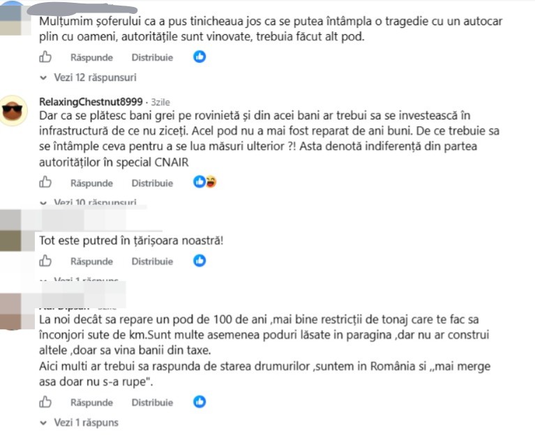 Comentarii șoferi