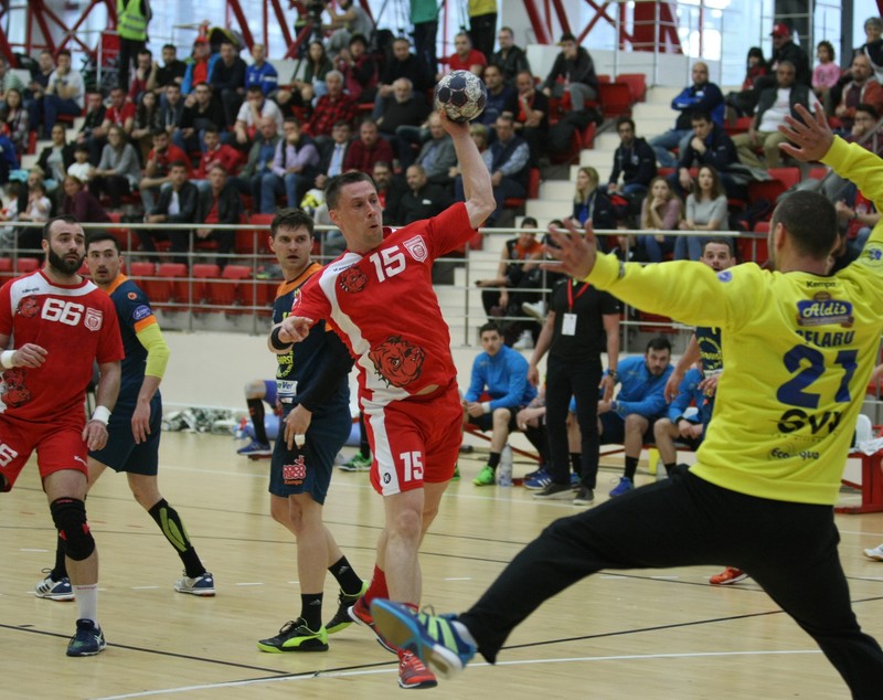 Dinamo a învins Dunărea Călărași, în play-off- ul Ligii Naționale de handbal. Odorheiul a trecut de Dobrogea / GALERIE FOTO
