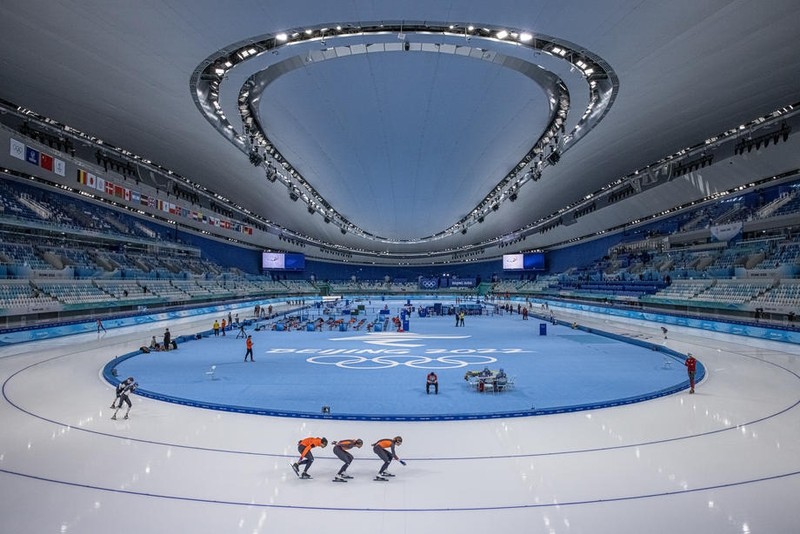 National Speed Skating Oval, din Beijing