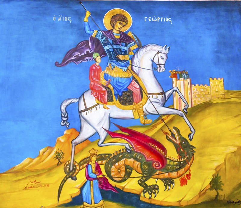 Sfântul Gheorghe în iconografie