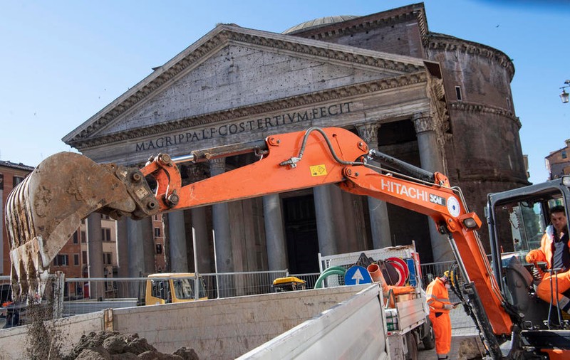Descoperire uluitoare a arheologilor lângă Pantheonul din Roma. Are 2.000 de ani