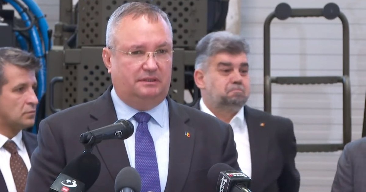 Ministrul Apărării Angel Tilvar nu a fost luat la fabrica de vehicule blindate din Dâmbovița. Ciucă: „Am crezut că îl anunță domnul Ciolacu”