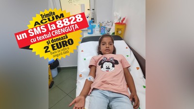 Crenguța are nevoie de 2.500 de euro pentru tratamentele și investigațiile ce o țin în viață. Fetița de 11 ani care are cancer abdominal, o boală autoimună și maladia Addison trebuie să ajungă la o clinică din Italia
