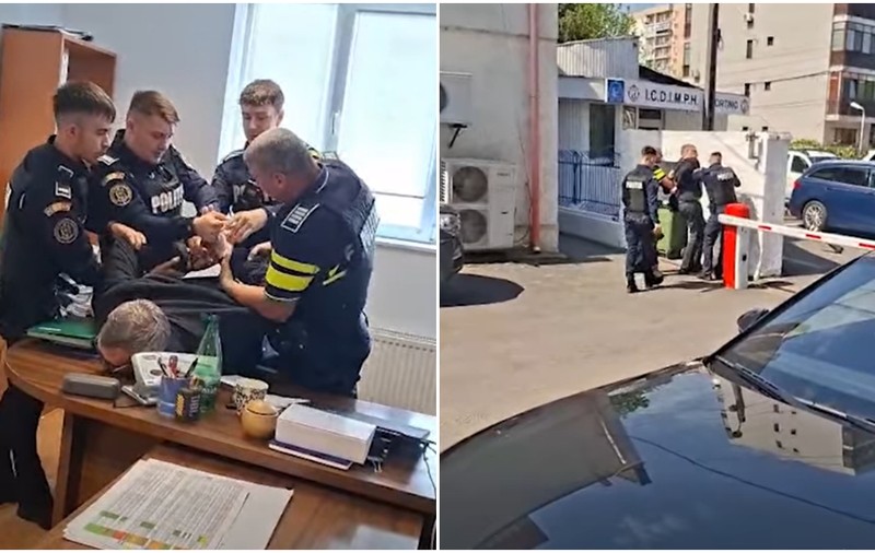 Mirel Idorași, director la Garda Forestieră București, scos de polițiști în cătușe din sediul instituției: a furat cheile mai multor birouri