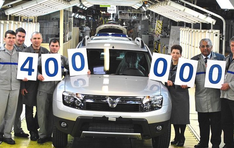 Duster cu numărul 400.000 a ieşit din producţie