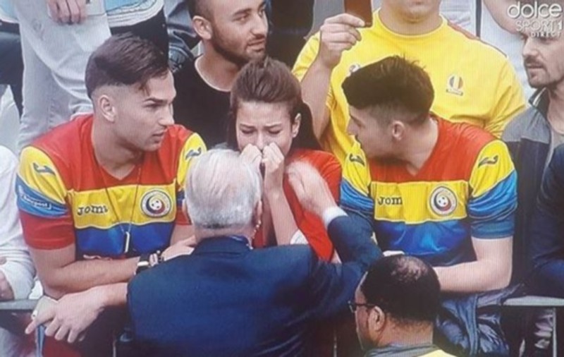Euro 2016. Franța - România 2-1. Fiica lui Iordănescu, în lacrimi. Momentul sfâșietor din tribună | FOTO