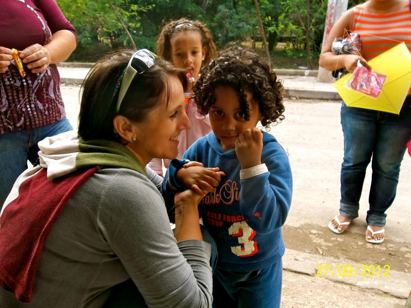 Voluntar pentru Moș Crăciun în City of God. Decembrie 2012
