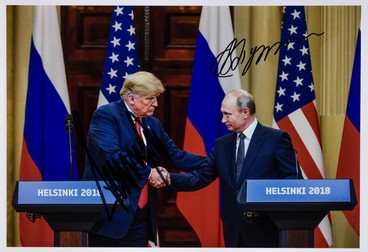 Donald Trump și Vladimir Putin, la summitul de la Helsinki Foto: Profimedia