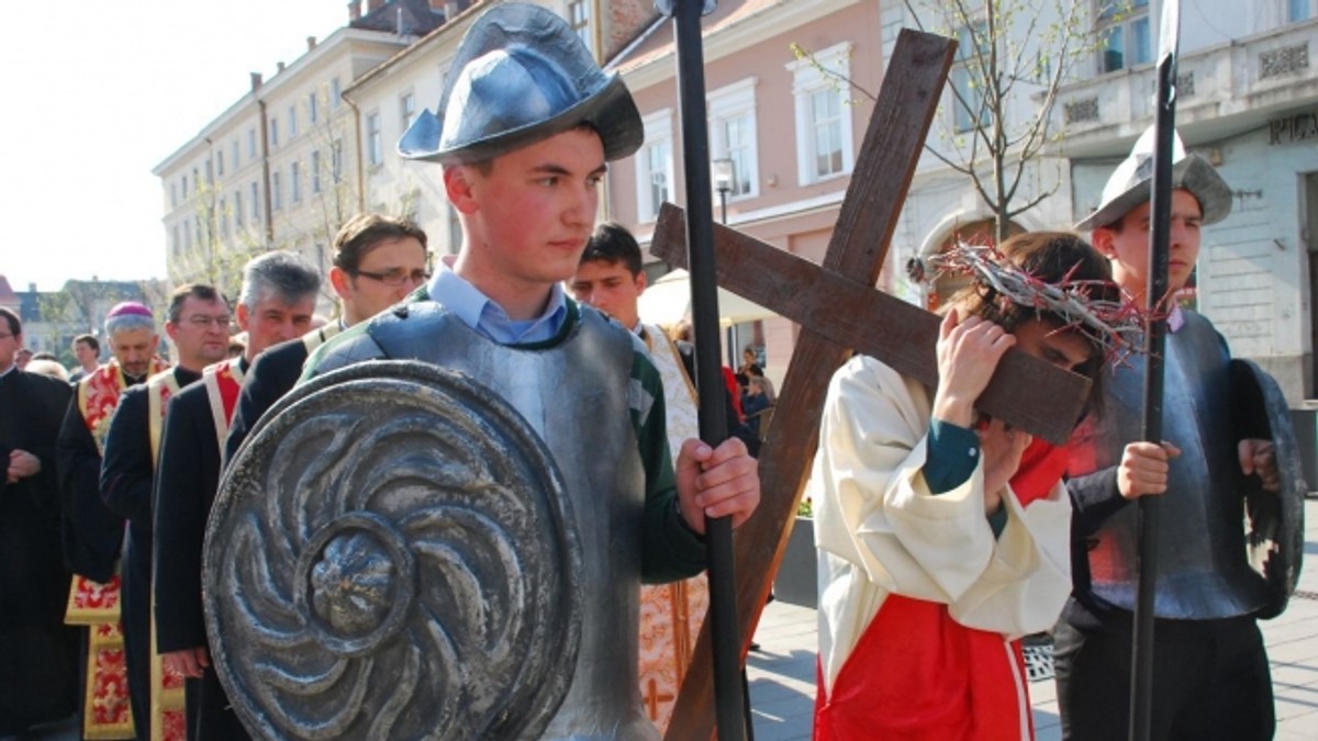 Drumul Crucii a fost refăcut la Cluj
