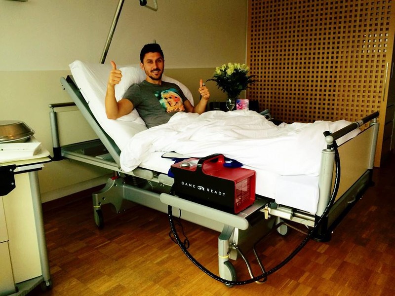 Ciprian Maria a început recuperarea după operaţia suferită în Germania. foto: Facebook.com