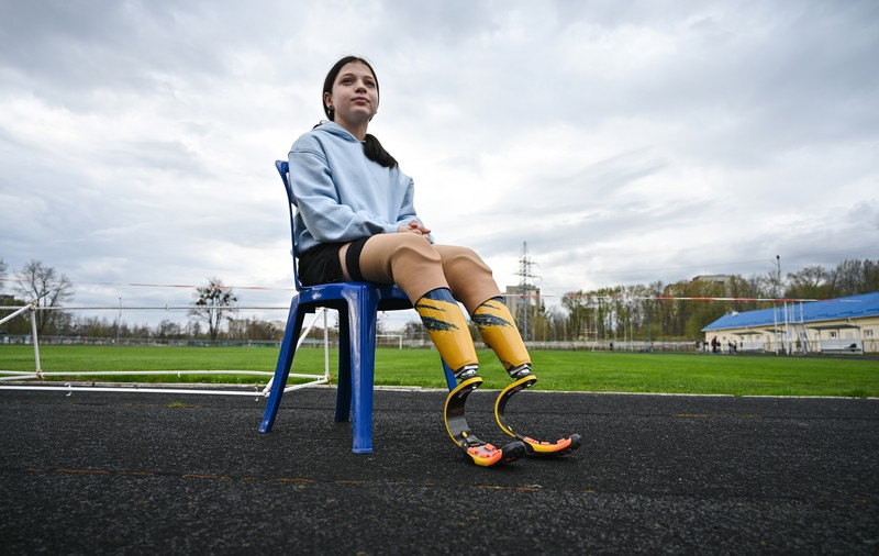 Iana, fetița care și-a pierdut picioarele în atacul de la Kramatorsk, va alerga la maratonul de la Boston: „Strâng bani pentru proteze pentru soldați”