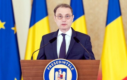 Luca Niculescu, propunerea de premier a lui Nicușor Dan, este secretar de stat în MAE și coordonatorul aderării României la OCDE. Foto: Administrația Prezidențială