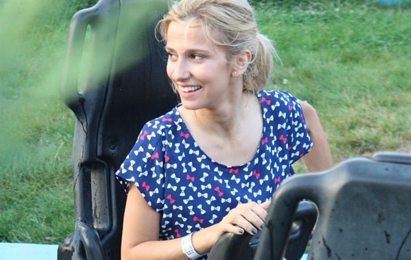 Dana Rogoz a plecat azi în luna de miere