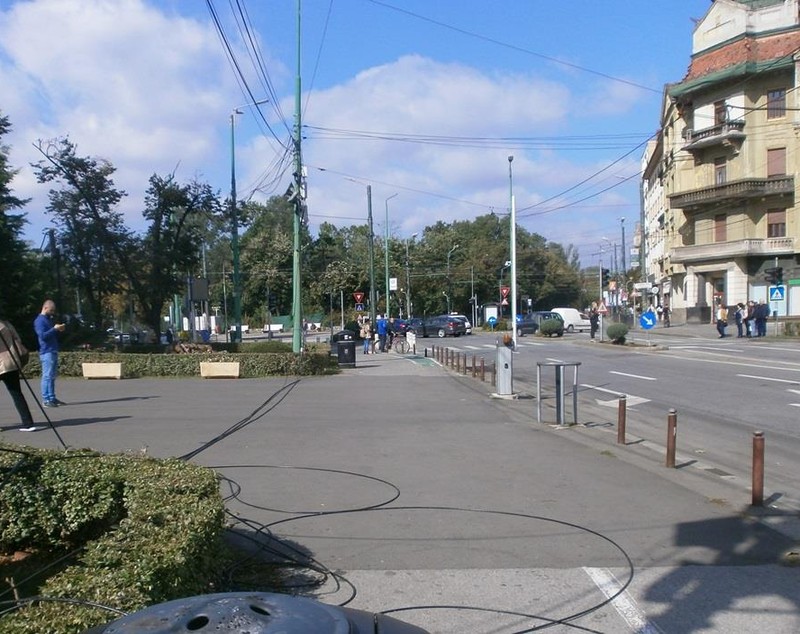 FOTO| Peisaj dezolant în Timișoara la aproape trei săptămâni de la furtună: cabluri atârnate, copaci doborâți și beznă pe străzi