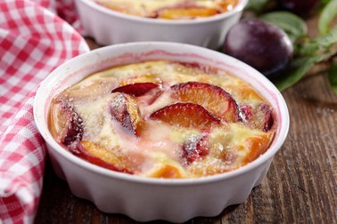 Clafoutis cu prune