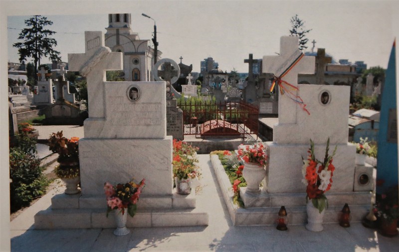 Mormântul lui Gheorghe Nechita din Cimitirul Central Bacău