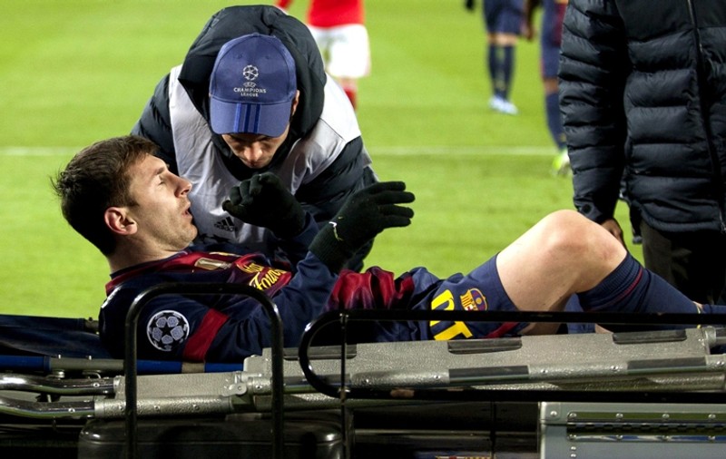 Prima declaraţie a lui Messi, după ce a fost scos pe targă de pe teren!