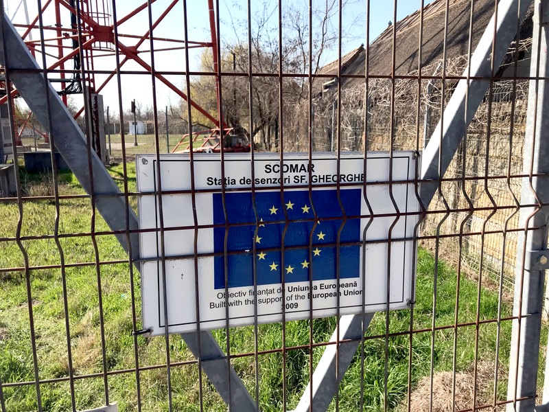 Stația de senzori SCOMAR din Sfântu Gheorghe