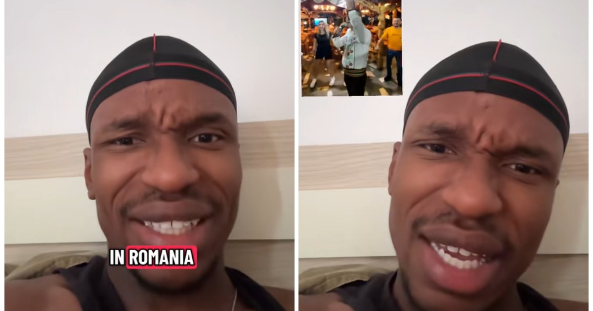 Oba, turistul american venit în România, în timp ce se filmează