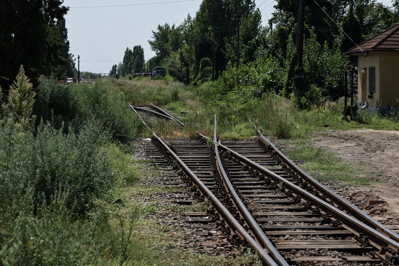 Gara Progresul a fost demolată. În viitor aici o să fie un nod intermodal cu trenuri și metrou, plus parcare. Foto: Vlad Chirea (Libertatea)