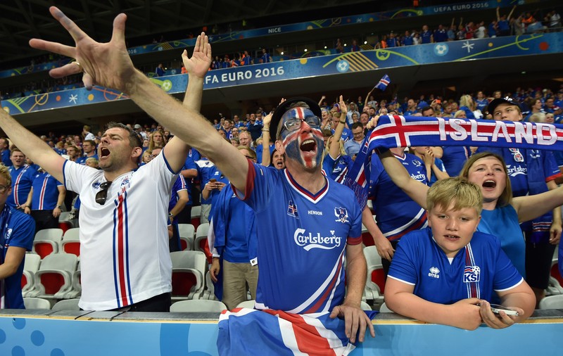 Euro 2016. Sărbătoare în Islanda după victoria "incredibilă" în fața Angliei / GALERIE FOTO&VIDEO