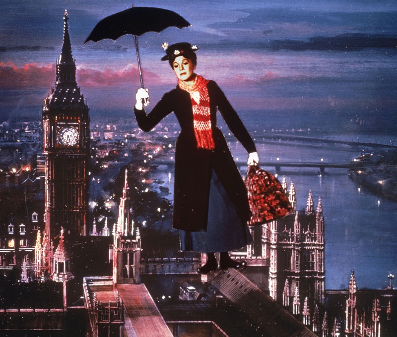 Julie Andrews în “Mary Poppins”