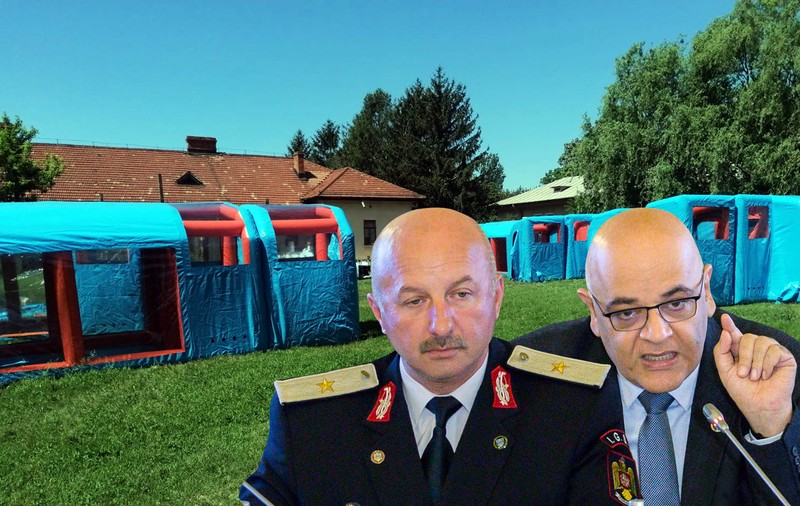 INVESTIGAȚIE Arafat a cumpărat în pandemie 84 de camere de izolare, care arată ca locurile de joacă gonflabile din mall și au costat 72.000 de euro bucata. „Nu au fost folosite niciodată”