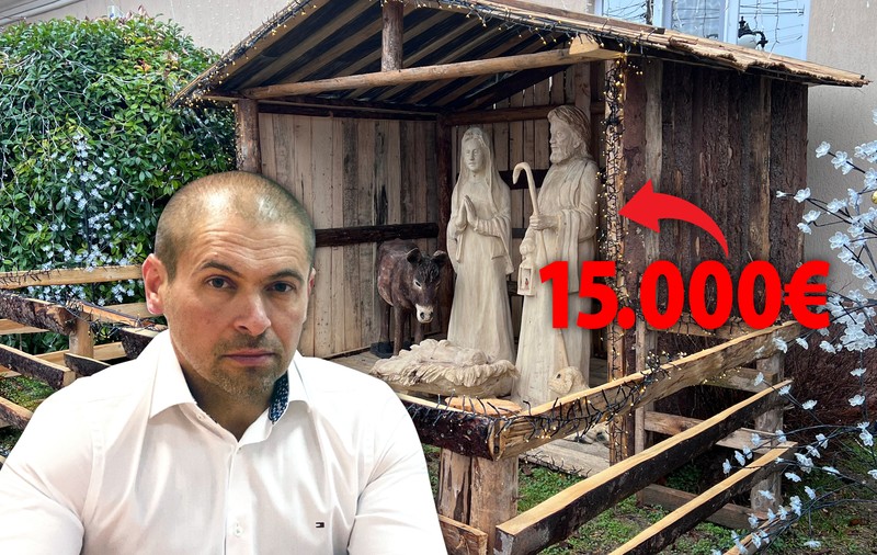 Minunea din vestul țării: 15.000 de euro cu TVA pentru o iesle de Crăciun. „Cu 27.000 de euro îți iei casă aici”
