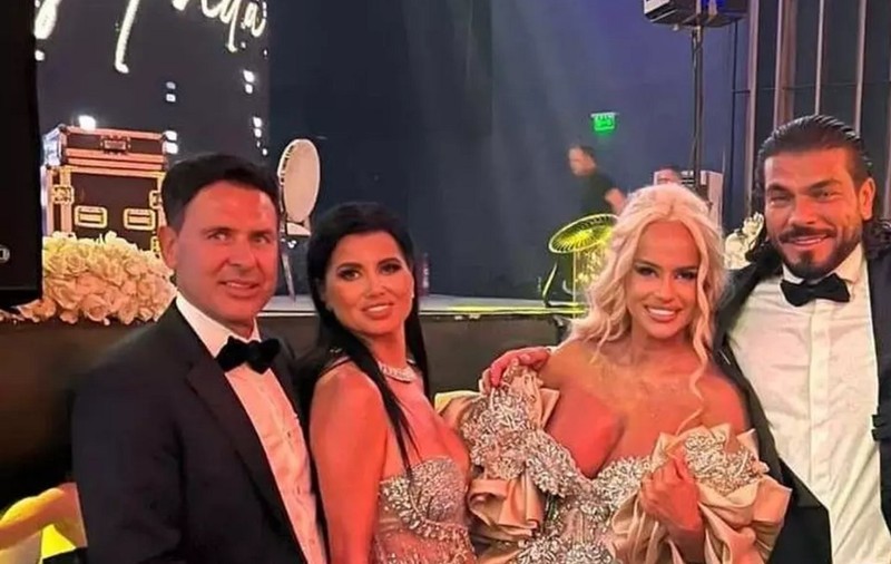 Cine sunt nașii Andei Adam și ai lui Joseph. Oana și Gerald, care sunt stabiliți în Las Vegas, au fost impresionați de eveniment