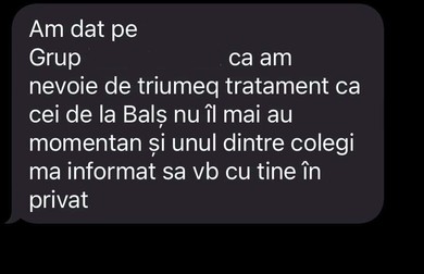 Mesaj trimis de un alt pacient cu HIV/SIDA&nbsp;&nbsp;