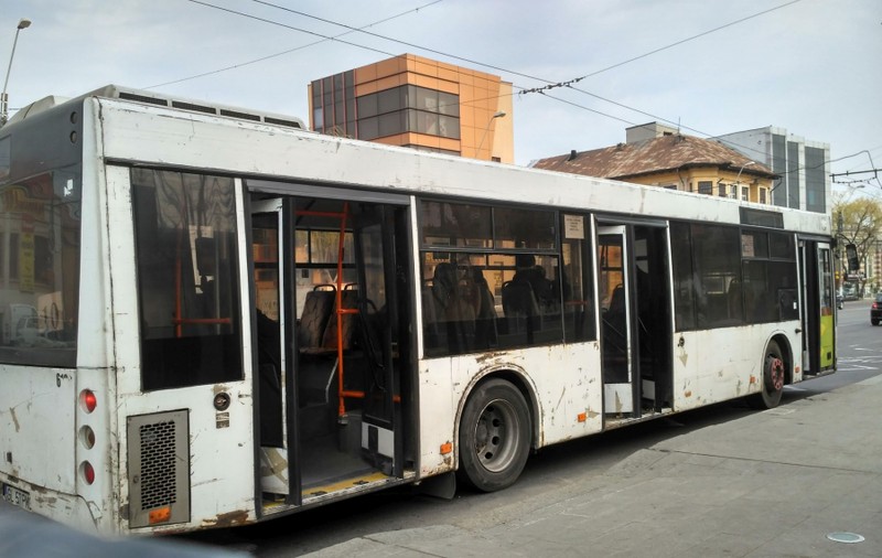 Pasager mort în autobuz, la Galați. Bărbatul a suferit un stop cardio-respirator