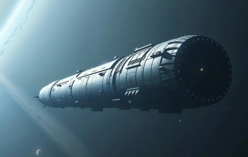 Nava spațială „Chrysalis”, lungă de 58 km, promisiunea unui drum cu 2.400 de oameni spre Alpha Centauri