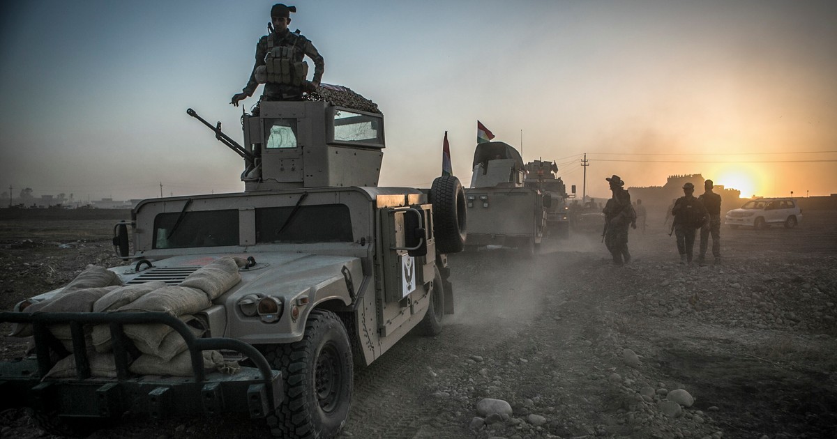 350.000 de copii sunt ”captivi” în vestul oraşului Mosul