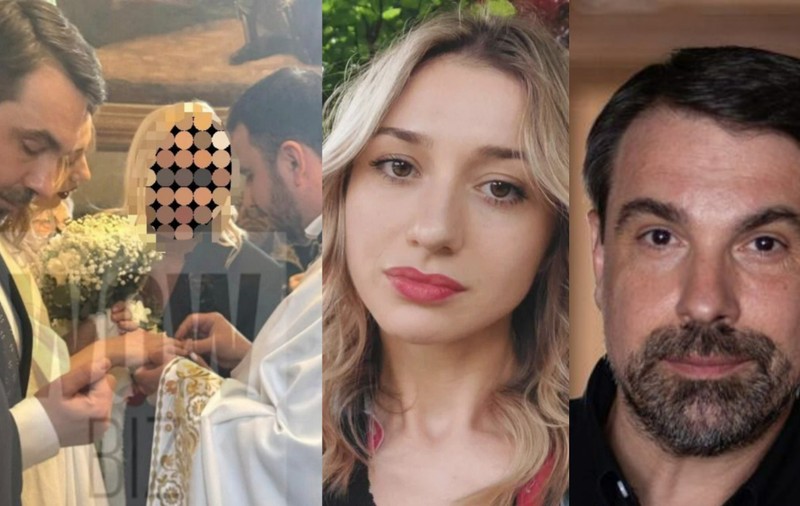 Imagini nemaivăzute de la nunta secretă a lui Alexandru Papadopol cu Cristiana Luca! Pe cine au ales actorii pentru a le fi nași?