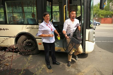 Schimbul de tură de la stația Baicului s-a făcut la timp. Foto: Dumitru Angelescu / Libertatea