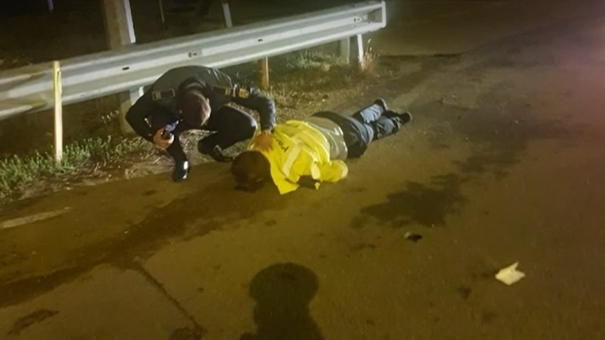 Imagine de la accidentul din 2019