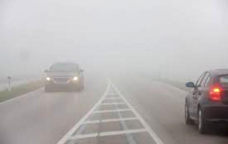 Cod galben de ceață în Brașov și în alte șase județe din țară