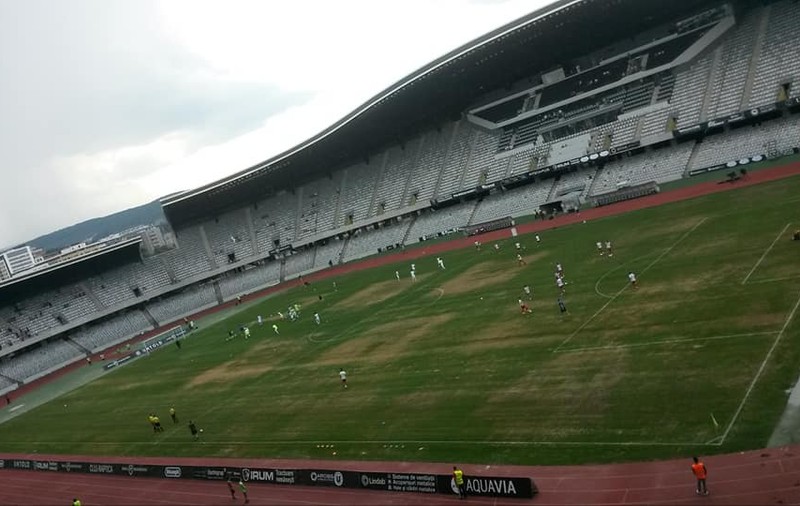 Liga 2, etapa 3. Victorie clară pentru U Cluj. Gazonul de pe Cluj Arena, distrus de Untold. Clasament