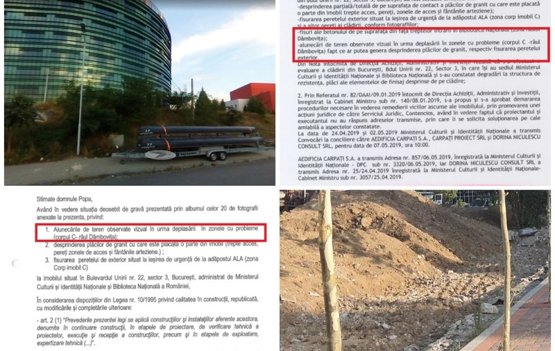 DOCUMENTE. Alunecări de teren sesizate oficial de ingineri către Ministerul Culturii încă din 2018 la suprafața care a înghițit oameni!