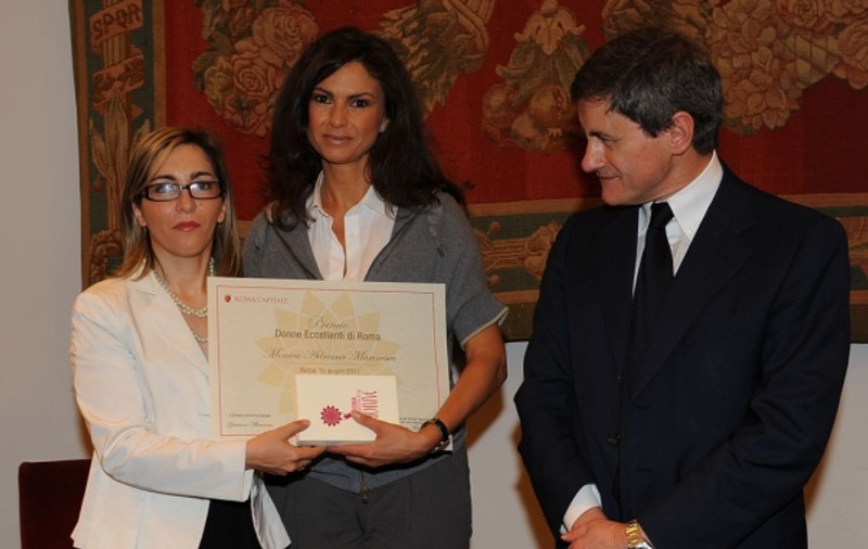 O româncă, premiată de primarul Romei