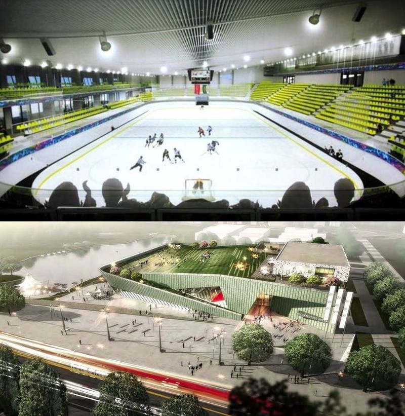 Așa va arăta noul patinoar Flamaropol, la finalul lucrărilor
