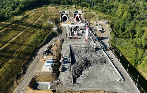 Construirea tunelului de pe traseul S19, între Rzeszów Południe și Babica