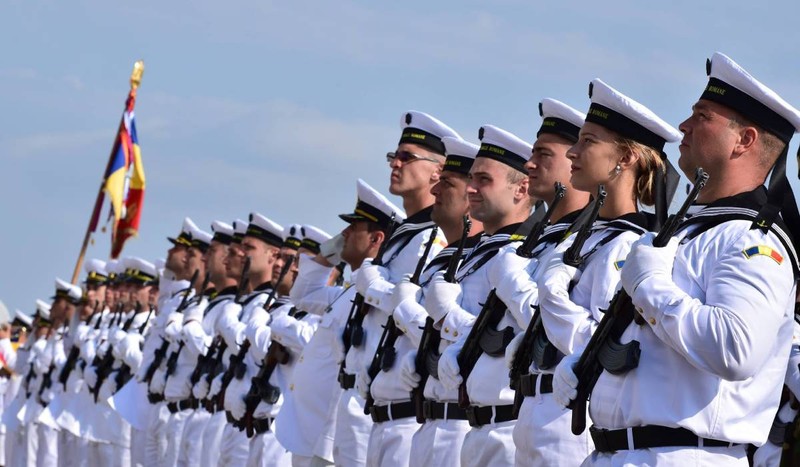 În Mangalia, evenimentele încep pe 12 și 13 august cu concerte ale Muzicii Militare a Diviziei 2 Infanterie „Getica” în Piața Republicii. Foto: Facebook / Forțele Navale Române