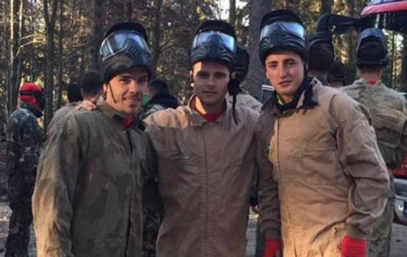 În minicantonamentul din Poiana Brașov, dinamoviștii s-au distrat la paintball