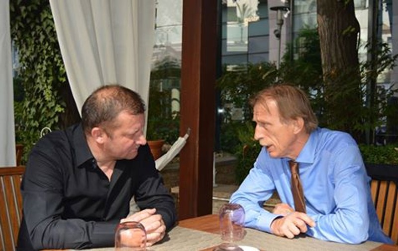 Neamțul lor și ”Neamțul” nostru! Selecționerul Christoph Daum s-a întâlnit cu Dorinel Munteanu. Văd împreună Supercupa