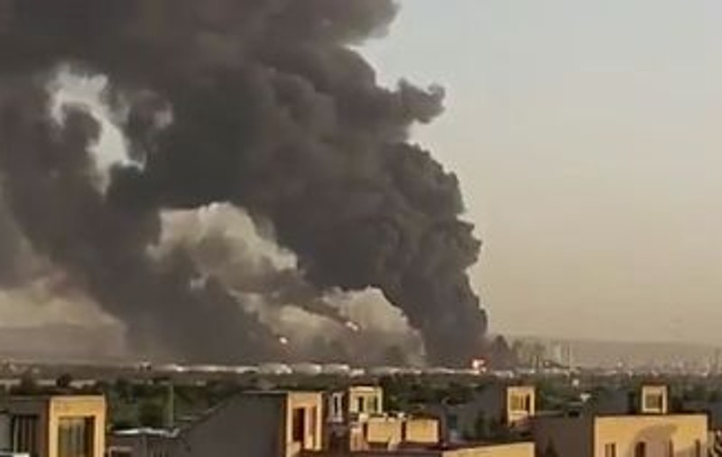 Explozie urmată de incendiu la o rafinărie din sudul Teheranului
