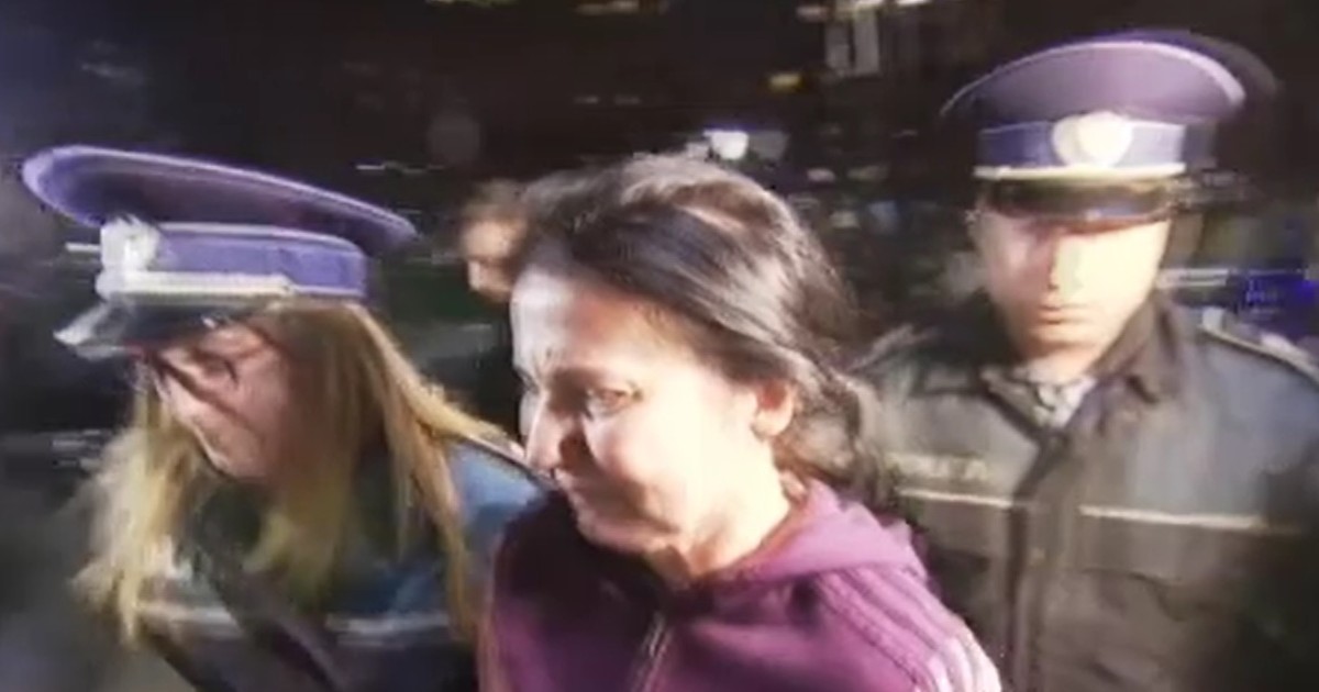 Sorina Pintea, primele imagini dupa ce a dost farestata. Foto: captura Stirile ProTV