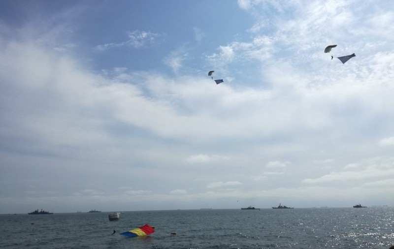 Parada de Ziua Marinei s-a încheiat. Imagini impresionante de la evenimentul organizat la Constanța, de Forțele Navale