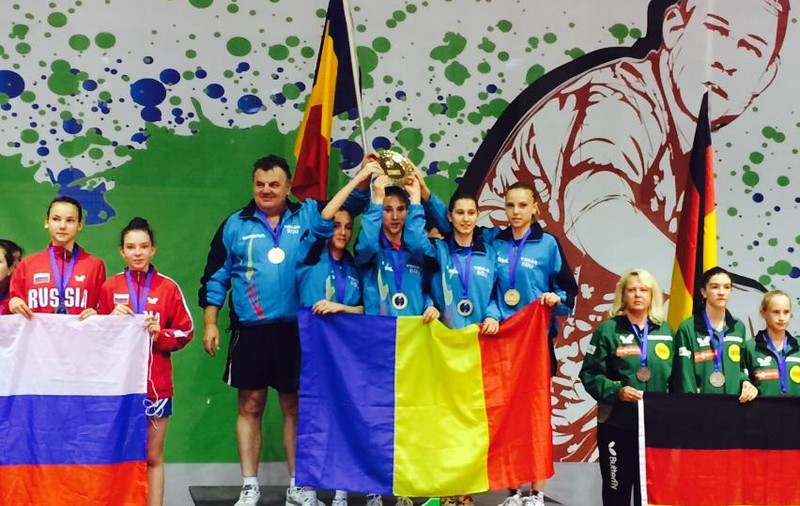 TENIS DE MASĂ / Aur, argint şi bronz la Europenele de cadeţi şi juniori